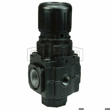 DIXON Norgren by Excelon 1 Series Sub-Compact Regulator without Gauge, 70 SCFM Flow Rate, 5 to 150 psi Pre R72G-3R